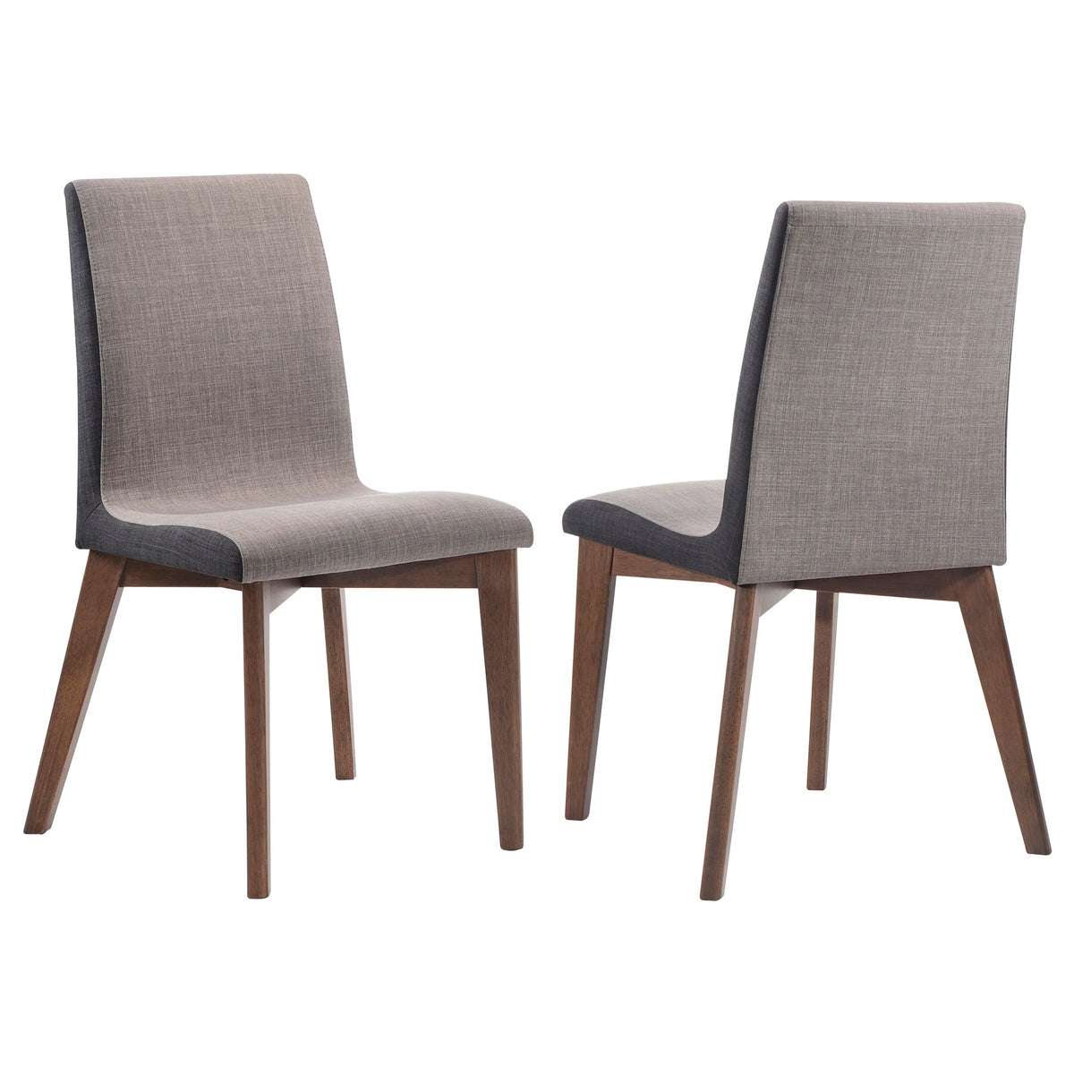 Redbridge Upholstered Dining Side Chair Walnut