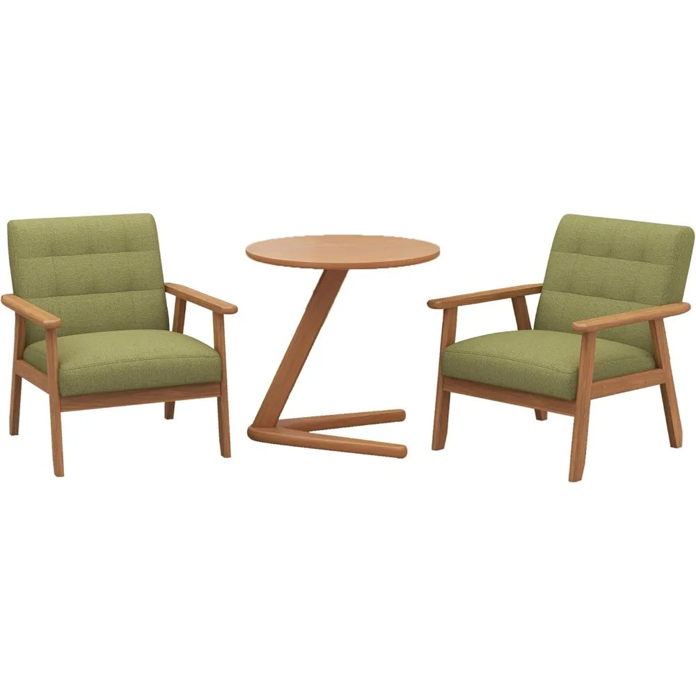 The Meridian Walnut Lounge Set