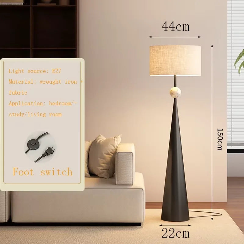 Dresden Collection | Sculptural Atomic-Era Walnut Floor Lamp - Curated Lighting for the Modern Living Collection | Woodies ON Woodlawn