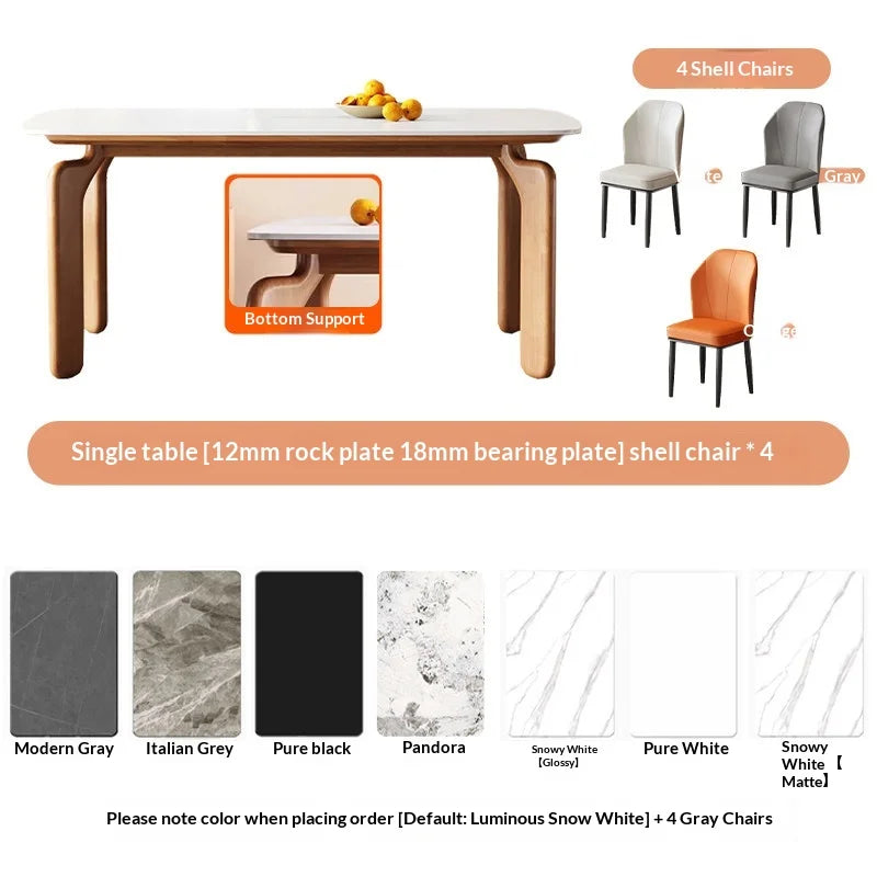 The Dresden Walnut Folding Dining Table