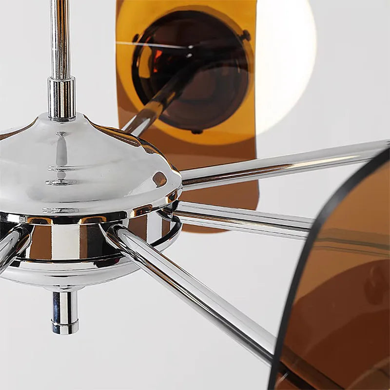 Fontaine Collection | Geometric Brass-Accented Brass Constellation - featuring close-up joinery and artisanal finish quality in a Mid-Century Modern living room setting.