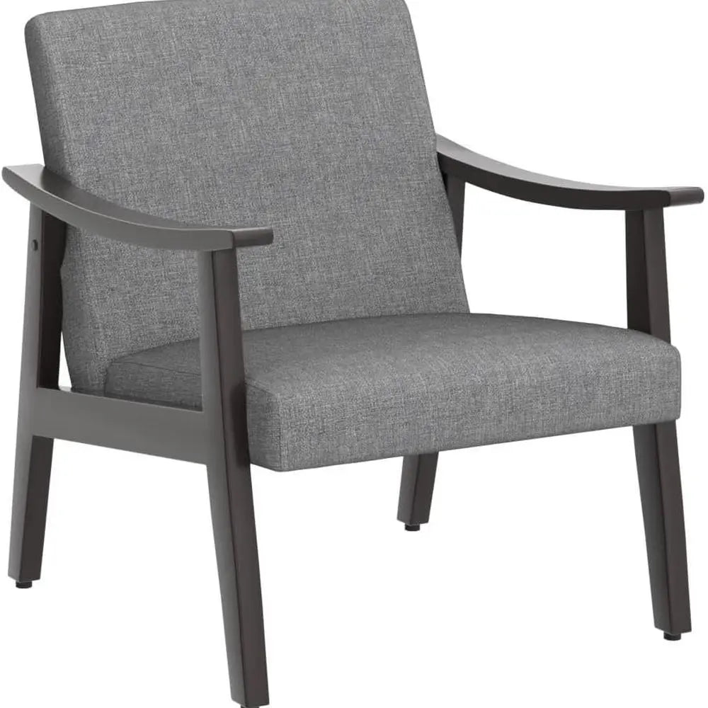 The Belmont Charcoal Upholstered Accent Duo