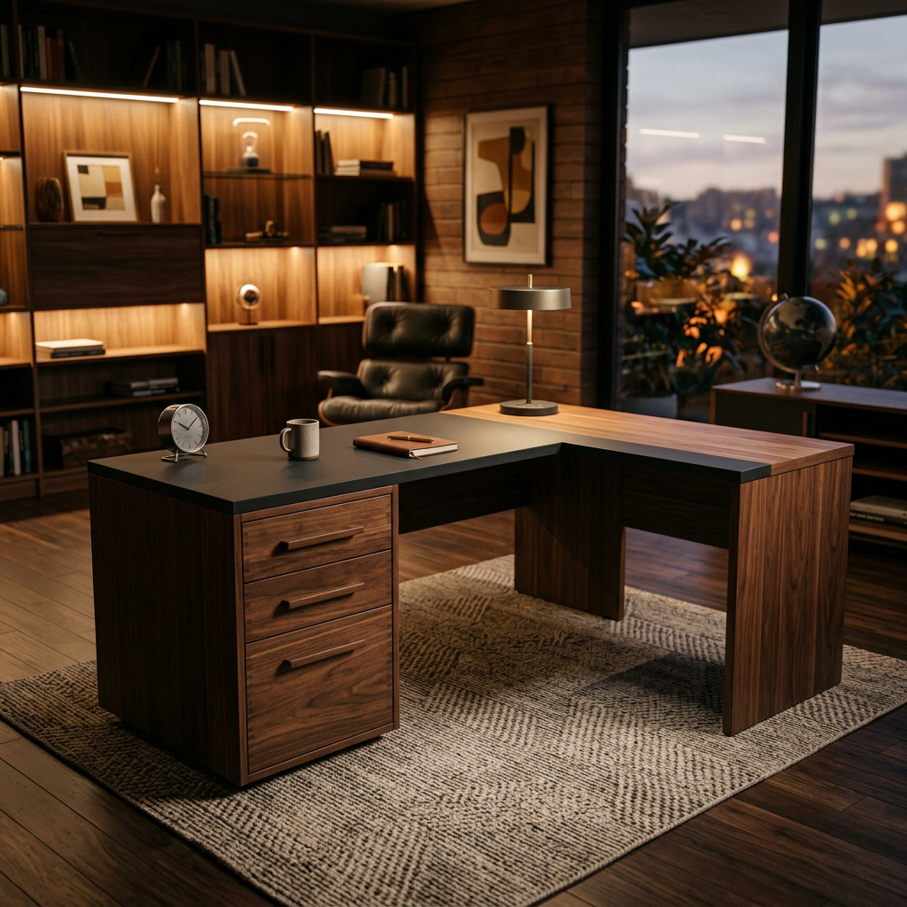 Wellington Exec Desk