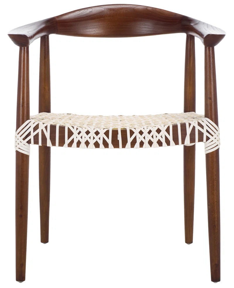 Kazbah Leather Dining Arm Chair