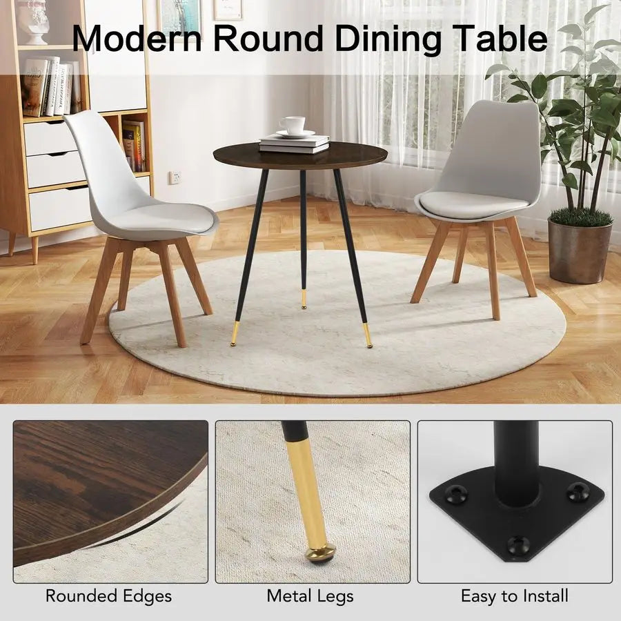 The Astoria Walnut Bistro Table