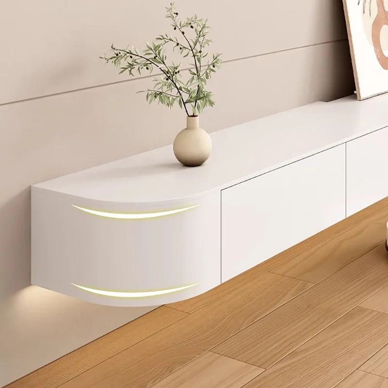 Fontaine Collection | Hairpin-Legged Gold-Trimmed Walnut & Steel Console - highlighting material texture and craftsmanship detail in a Mid-Century Modern entryway setting.