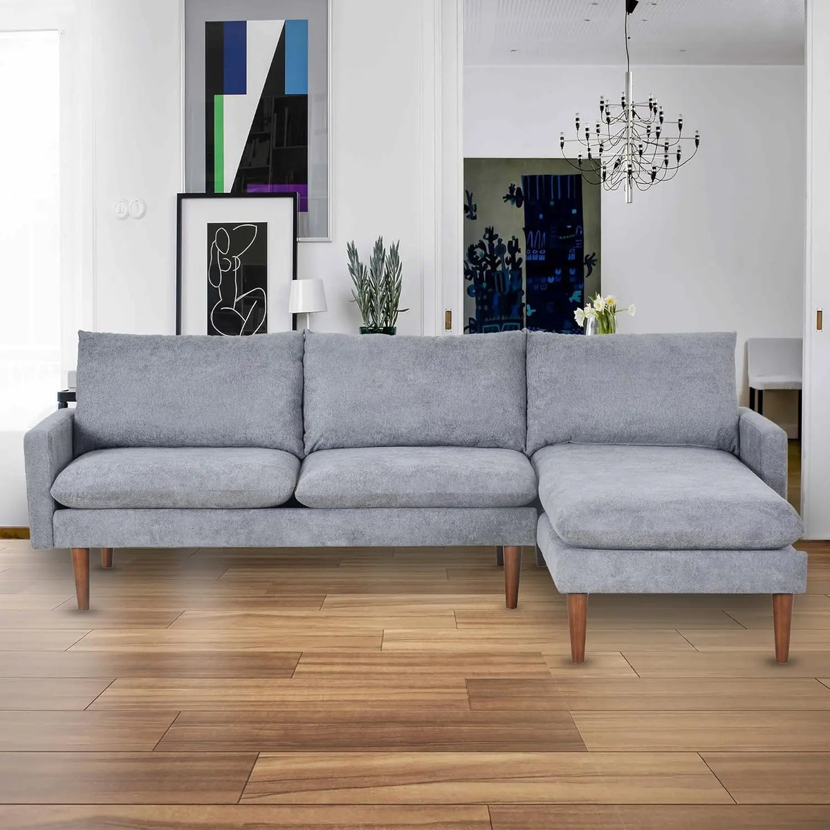 The Fontaine Velvet Loveseat