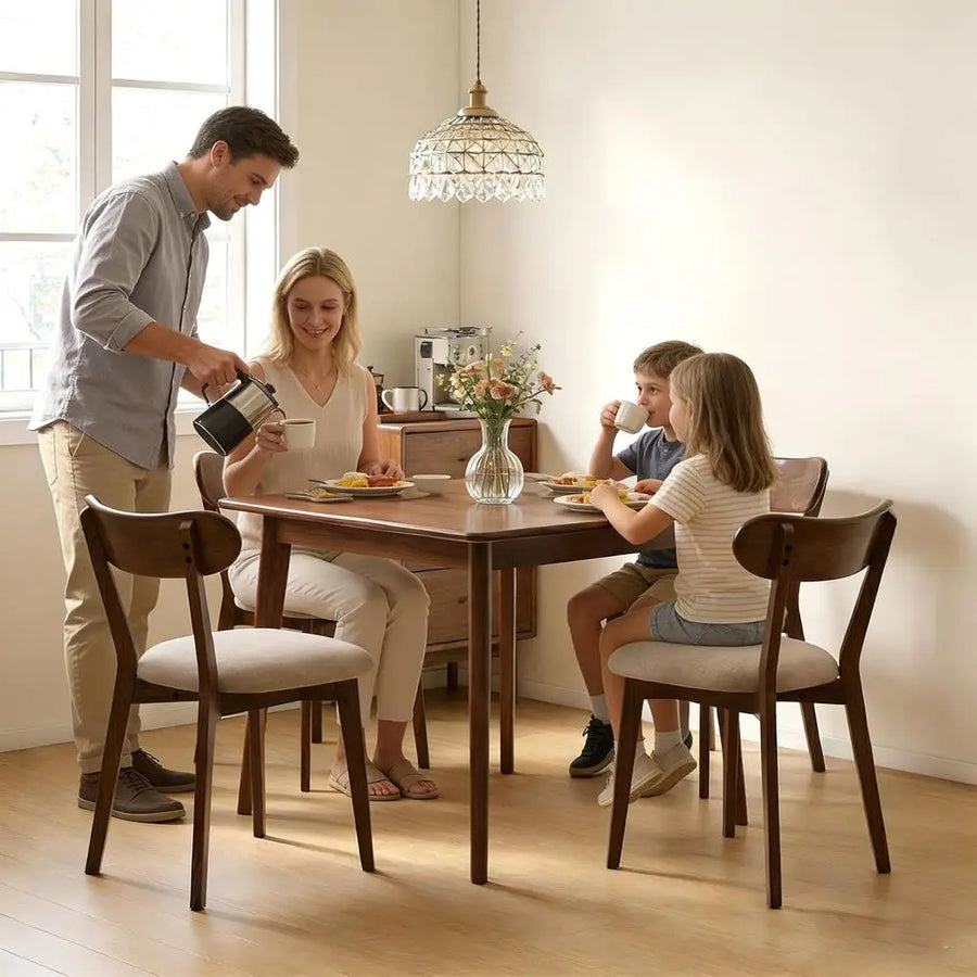 The Valencia Oak Dining Chair Set of 4