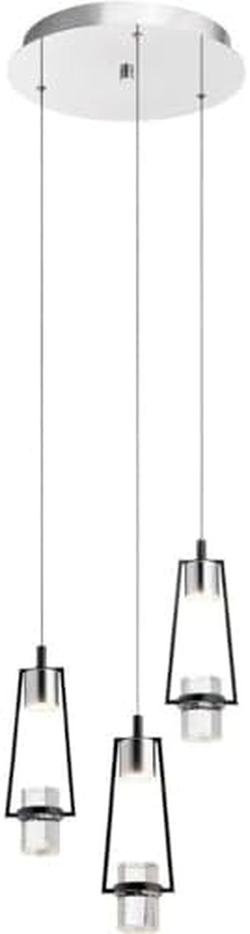 Ayse - 12.5 Inch 3 Led Cluster Pendant