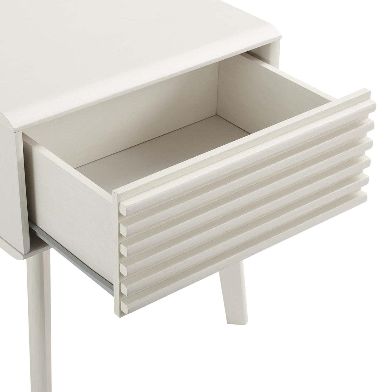 Modway Render Mid-Century Modern, End Table, White