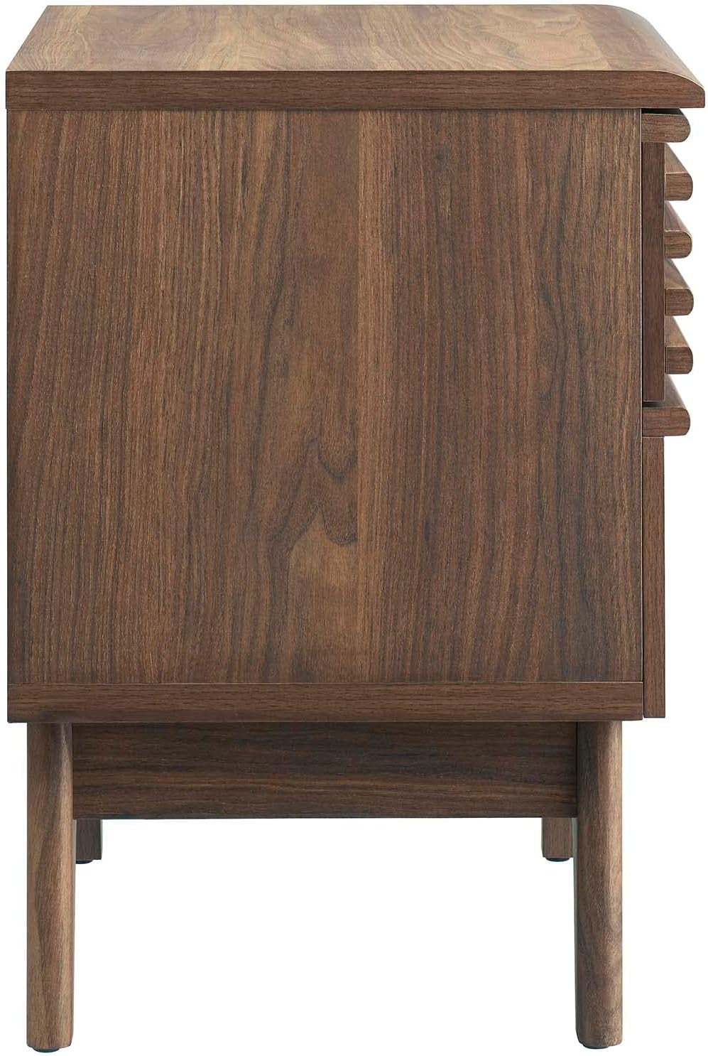 Modway Render Mid-Century Modern, Nightstand, Walnut