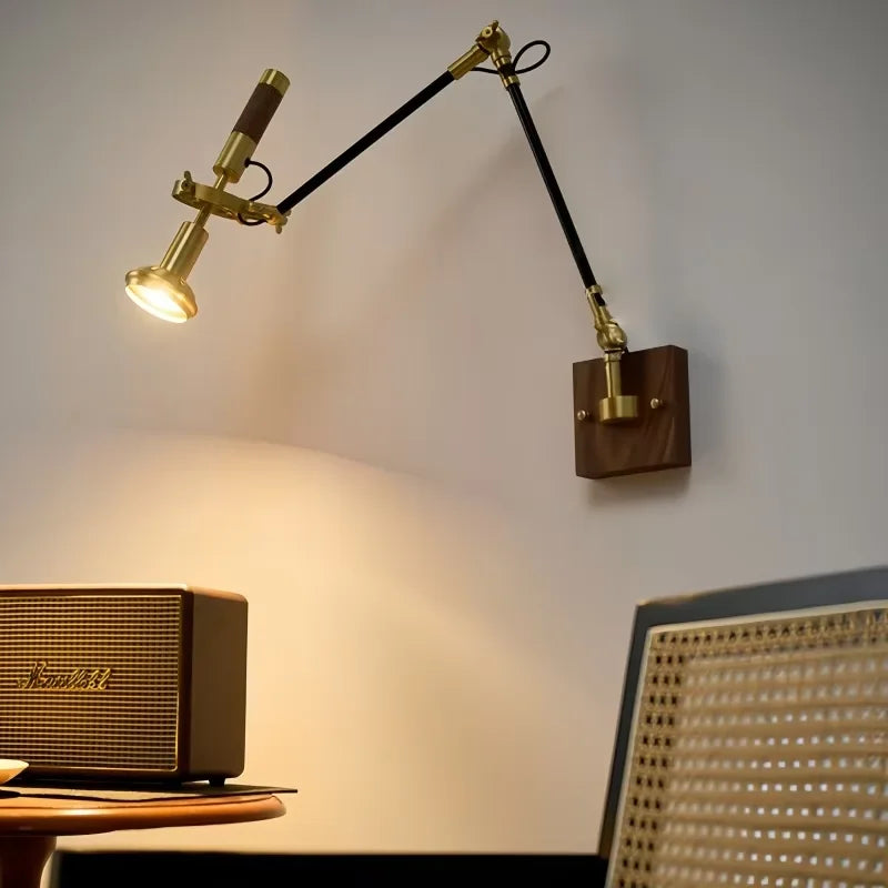 The Ellington Chrome Copper Sconce