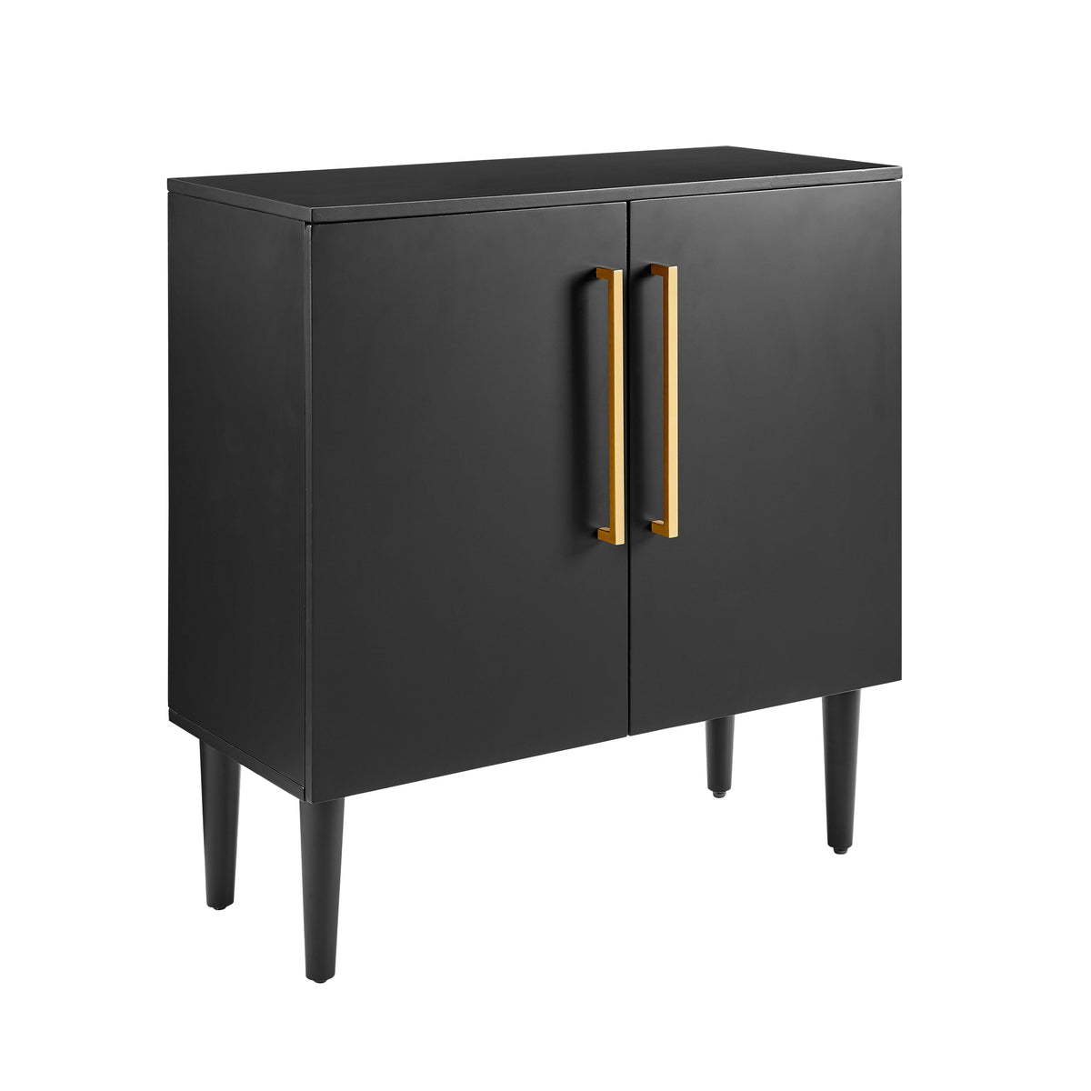 Everett Accent Cabinet Matte Black