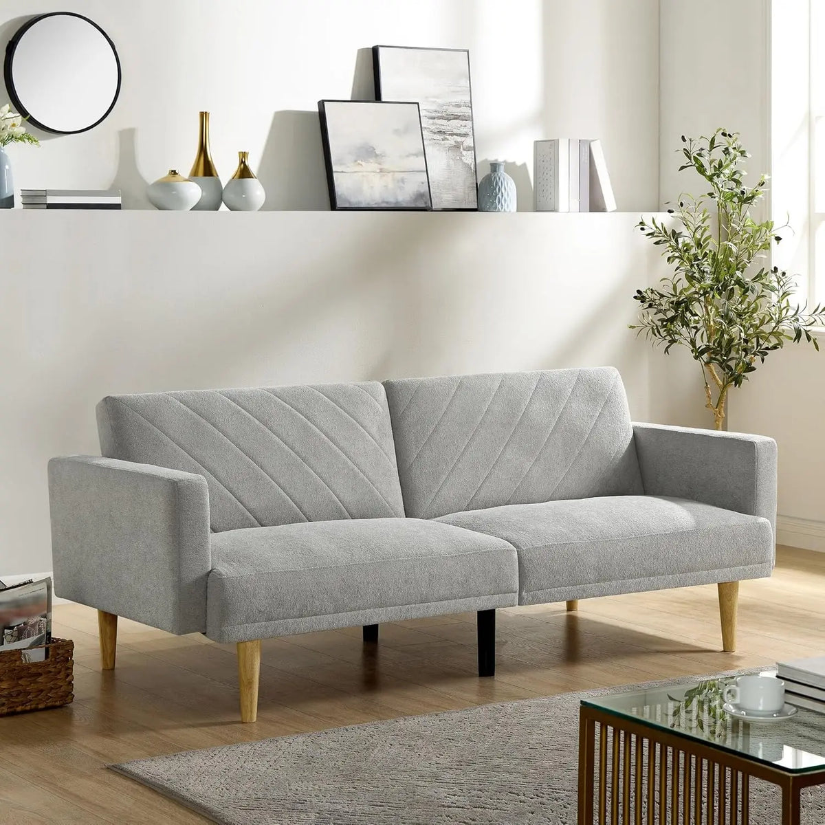 The Fontaine Velvet Loveseat