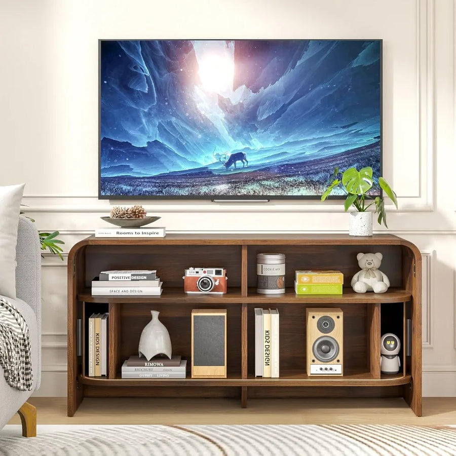 The Fontaine Walnut Media Console