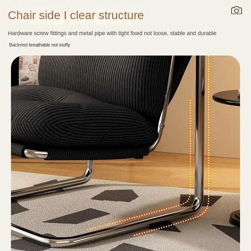 Fontaine Collection | Tapered-Leg Leather-Wrapped Walnut Accent Chair - featuring close-up joinery and artisanal finish quality in a Mid-Century Modern living room setting.