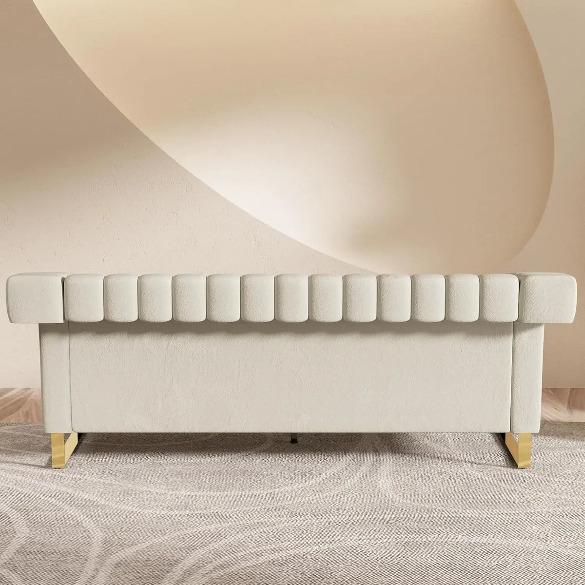 The Belmont Velvet Lounge Chair & Ottoman