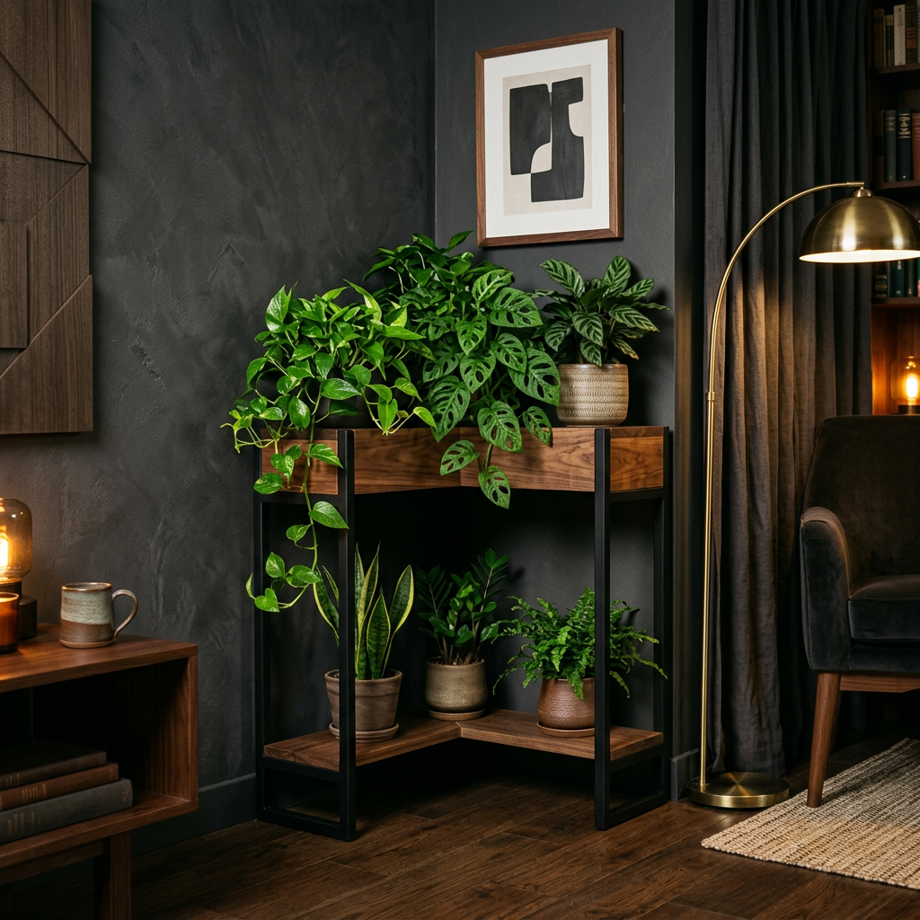 Walnut Planter
