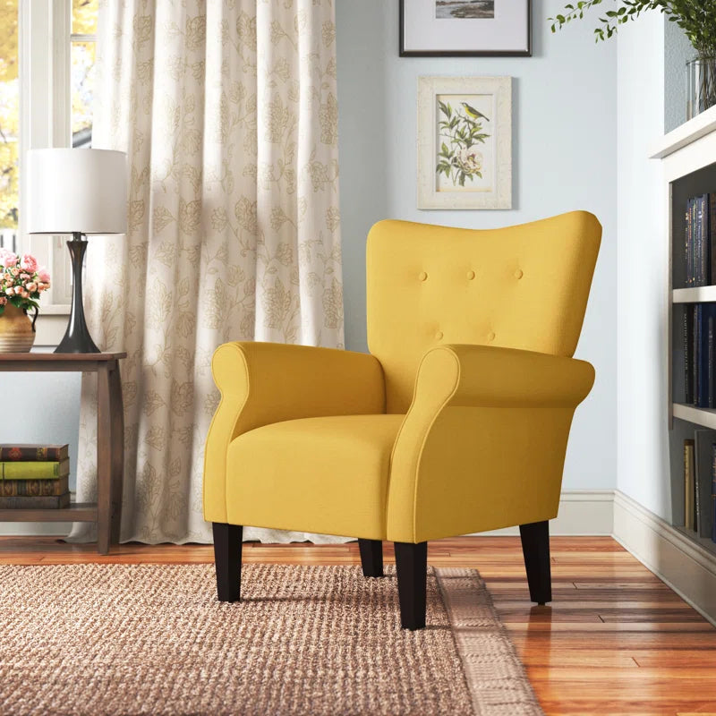 30.3" Wide Tufted Upholstered Armchair