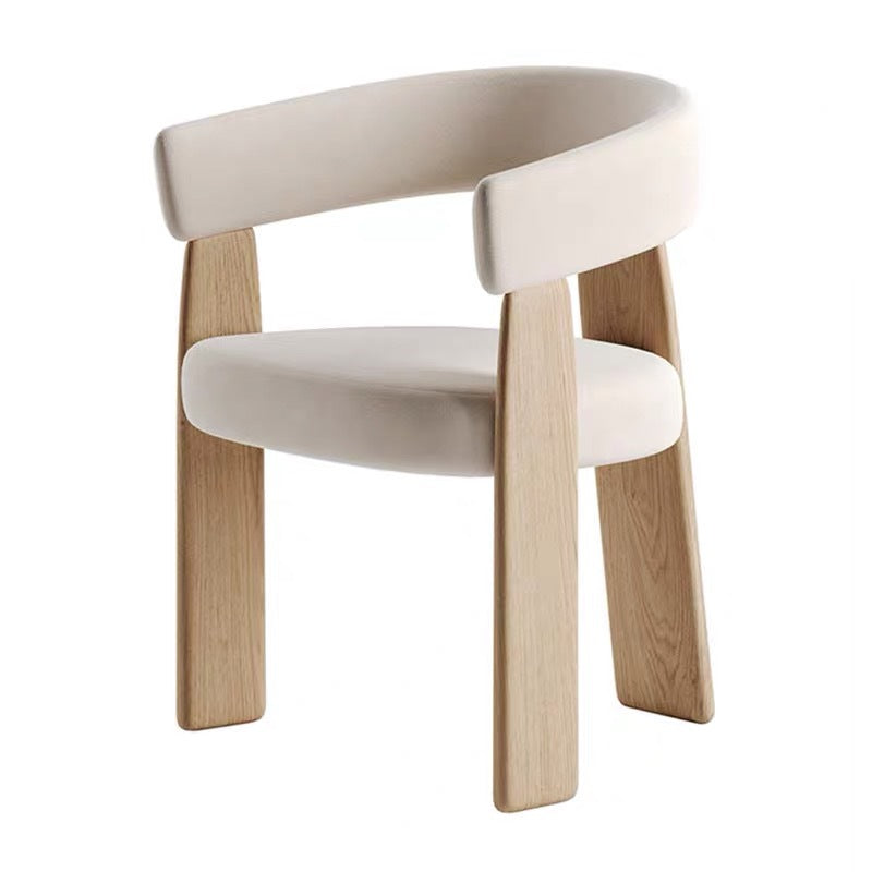 Dresden Collection | Hairpin-Legged Steel-Framed Walnut & Steel Dining Chair - showcasing full sculptural form and curated finish in a Mid-Century Modern dining room setting.