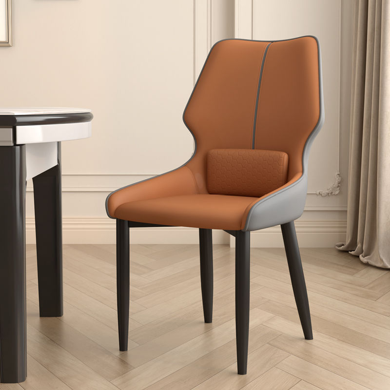 Fontaine Collection | Sculptural Leather-Wrapped Italian Leather Lounge - highlighting material texture and craftsmanship detail in a Mid-Century Modern living room setting.