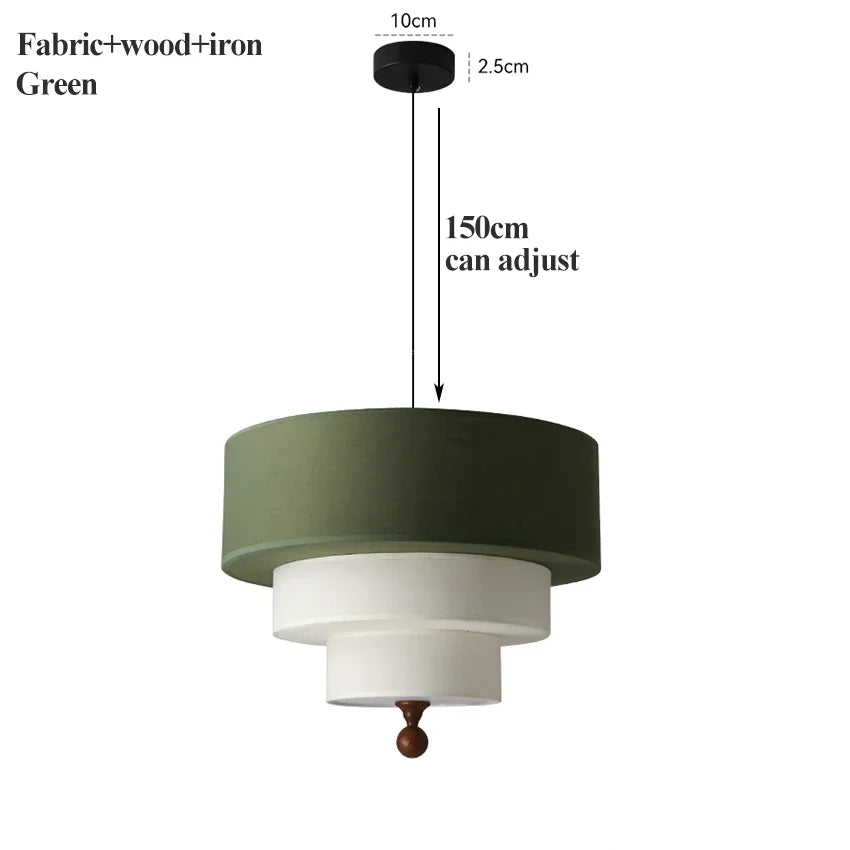 The Fontaine Emerald Glass Pendant