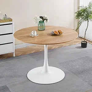 Dresden Collection | Sculptural Marble-Topped Carrara Marble Tulip Table - Curated Furniture for the Modern Living Collection | Woodies ON Woodlawn