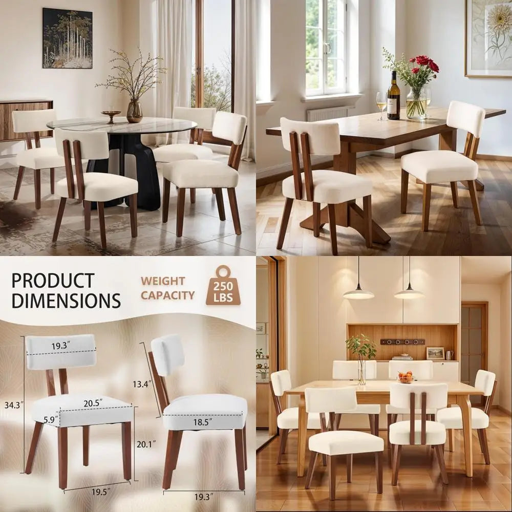 The Astoria Linen Dining Chairs