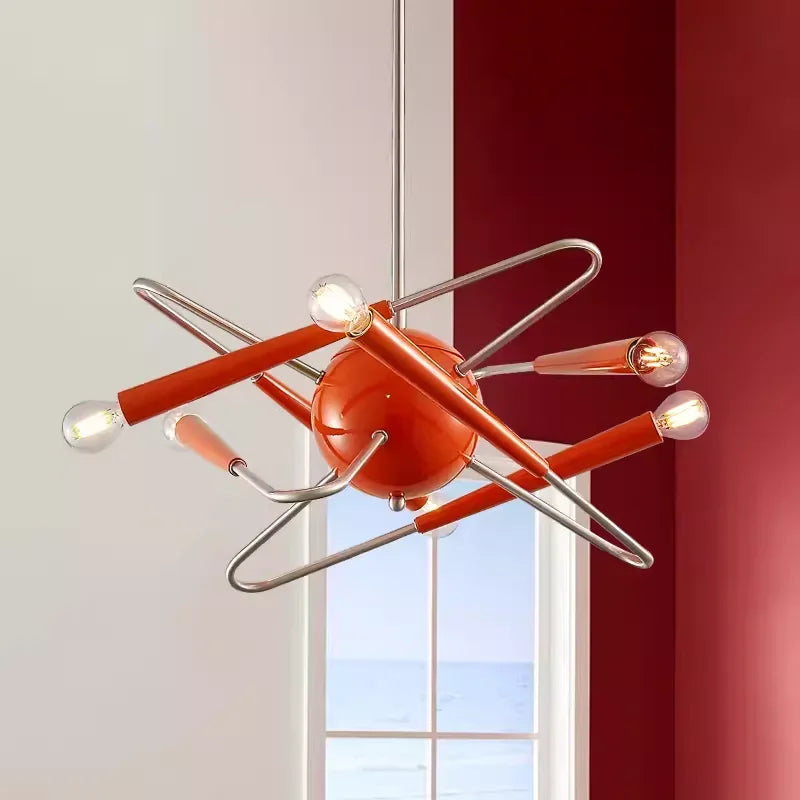 The Astoria Brass Sputnik Chandelier | Woodies ON Woodlawn