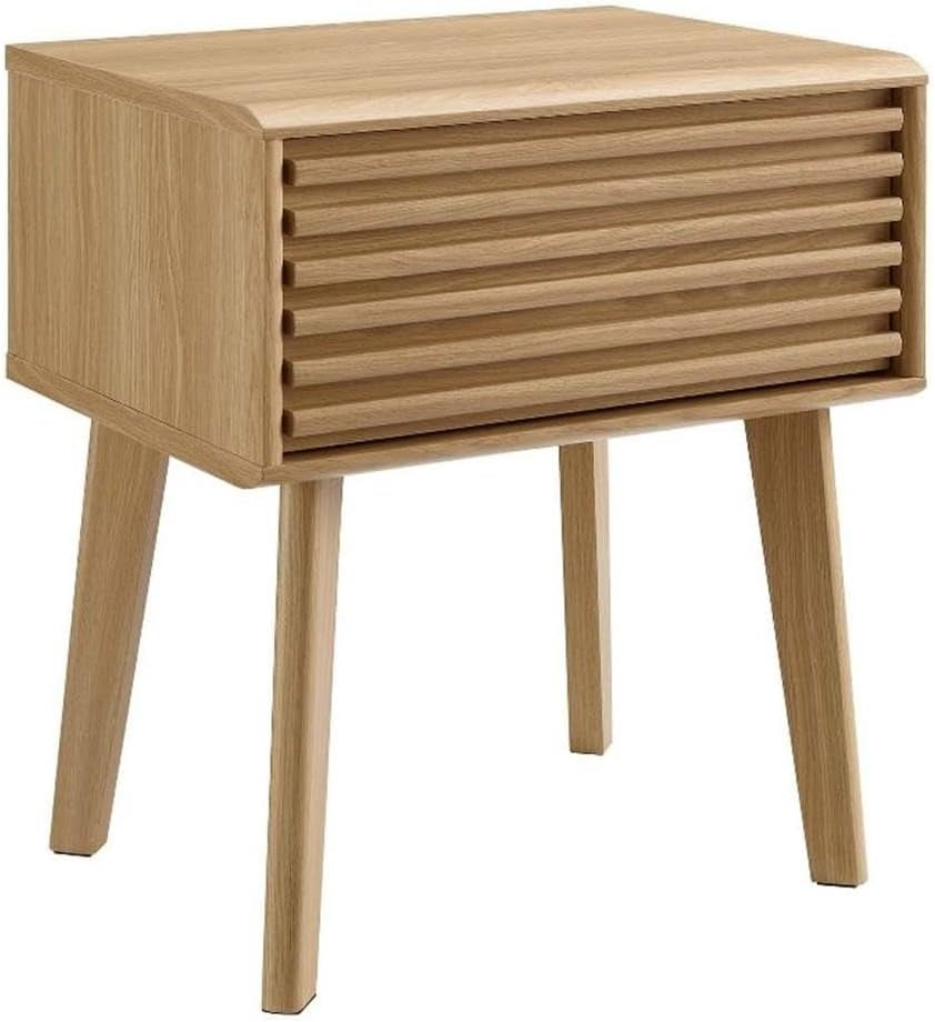 Modway Render Mid-Century Modern, End Table, White