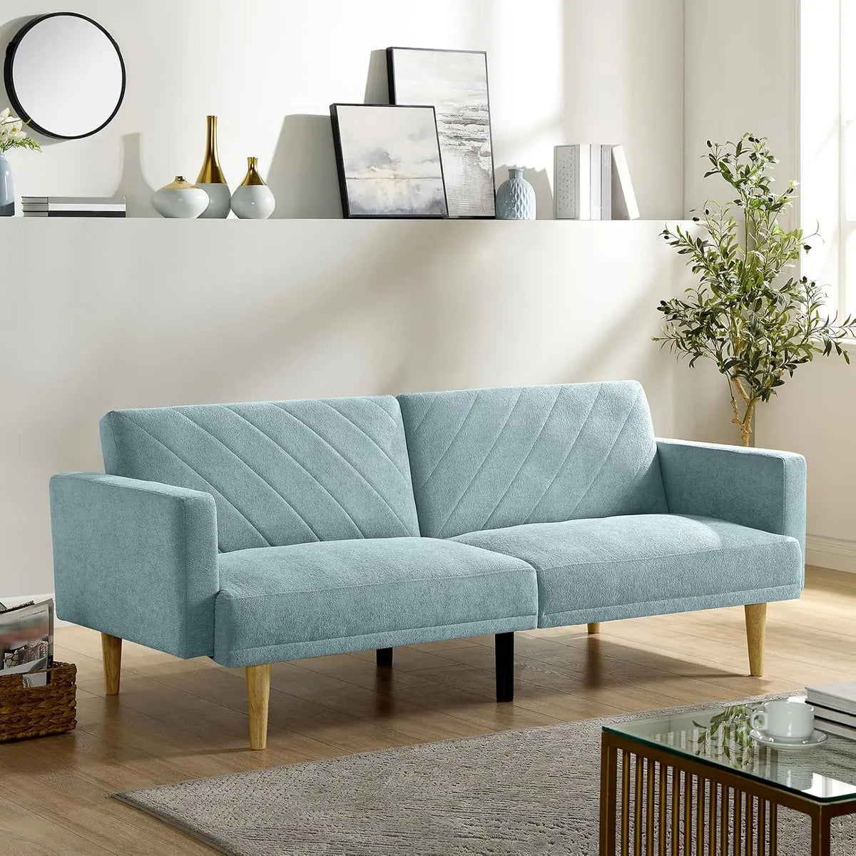 The Fontaine Velvet Loveseat
