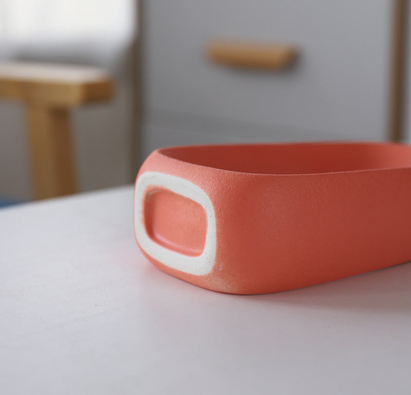 Abstract Elegance Ceramic Vase