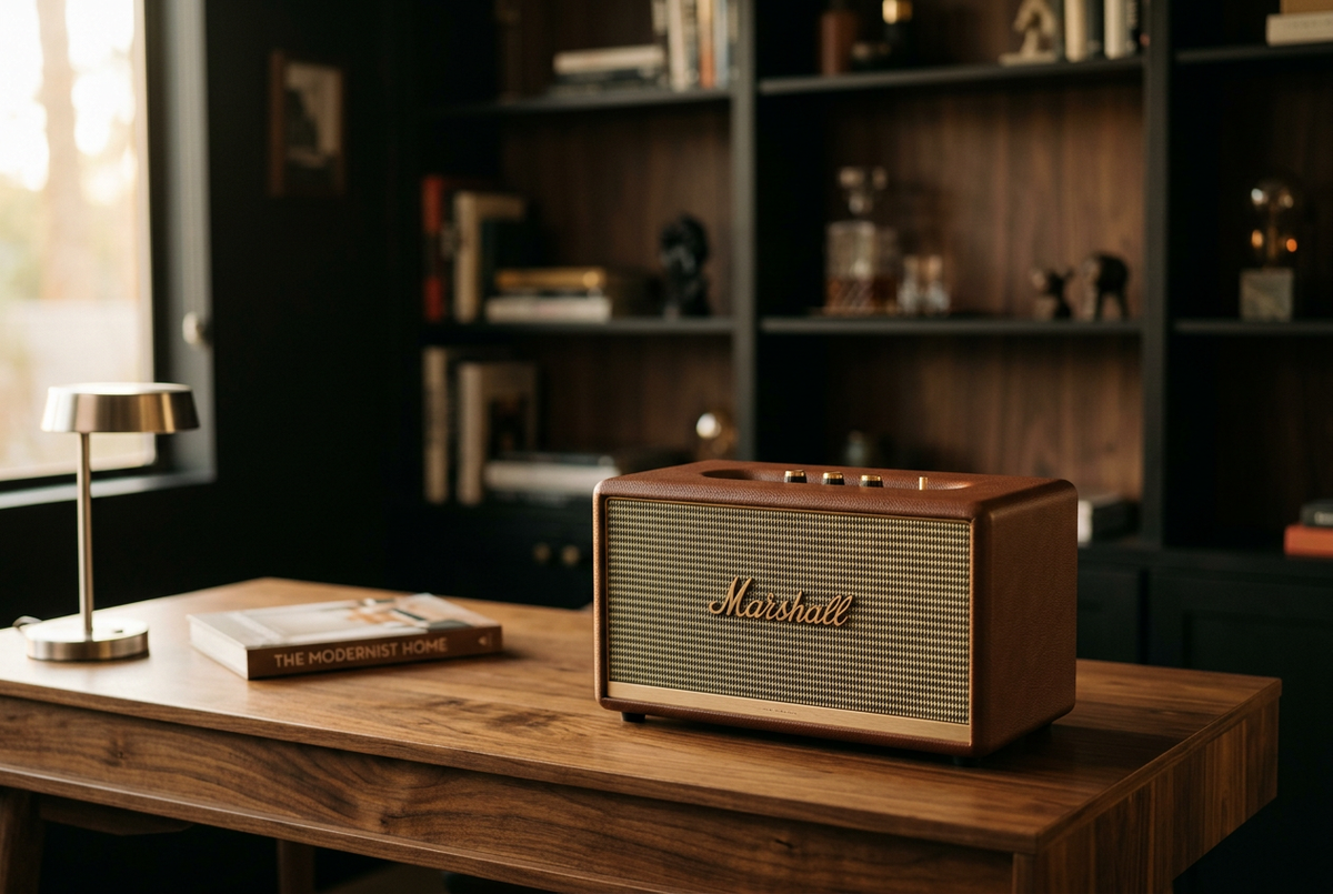 Marshall Stanmore III in Brown | Heritage Bluetooth Speaker