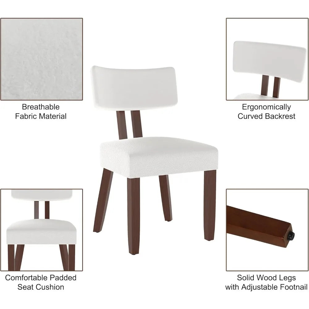 The Fontaine Upholstered Dining Chair Set