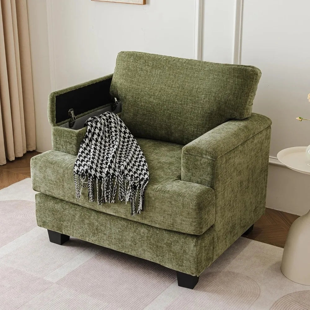 Ellington Collection | Tapered-Leg Nordic Walnut & Wool Accent Chair - highlighting material texture and craftsmanship detail in a Mid-Century Modern living room setting.