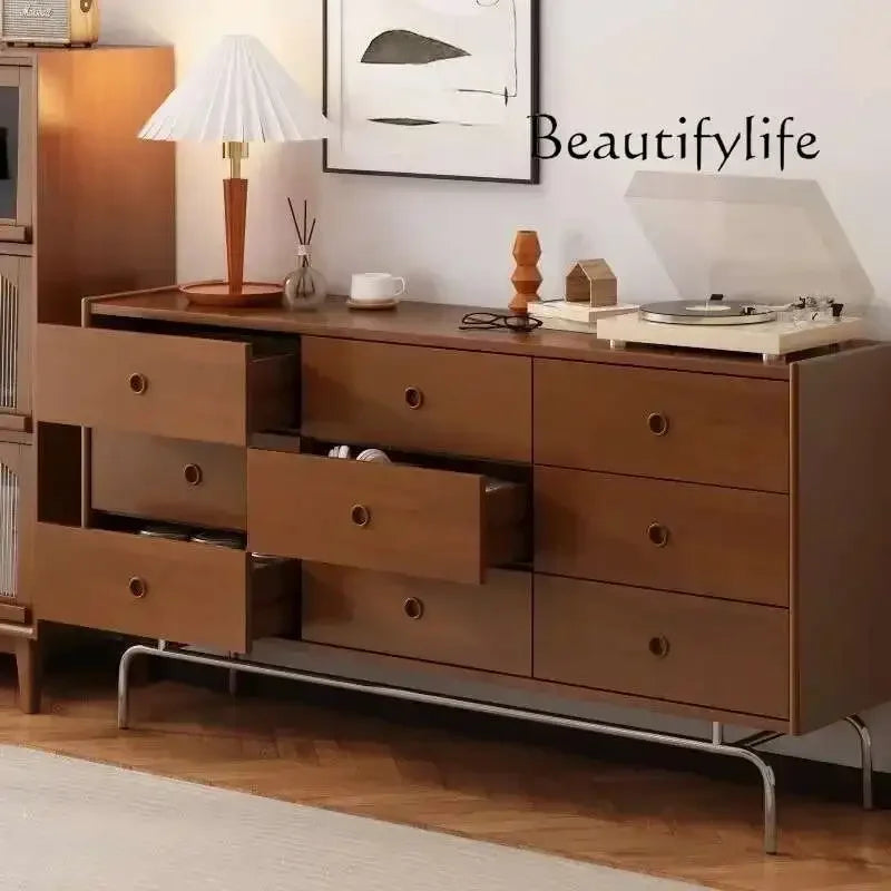 BJ Mid Century Modern Luxurious TV Stand for TVs Up to 32