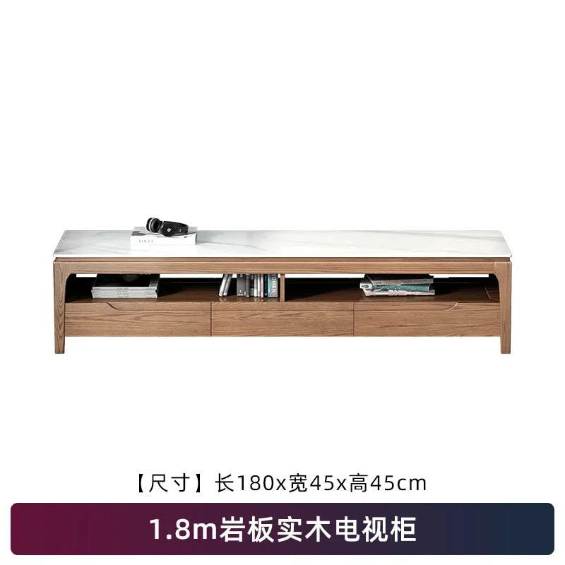 Belmont Collection | Atomic-Era Display Walnut Console - highlighting material texture and craftsmanship detail in a Mid-Century Modern entryway setting.