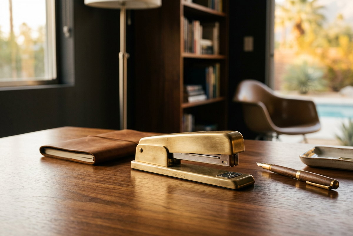 Brass Stapler | Luxe Bind