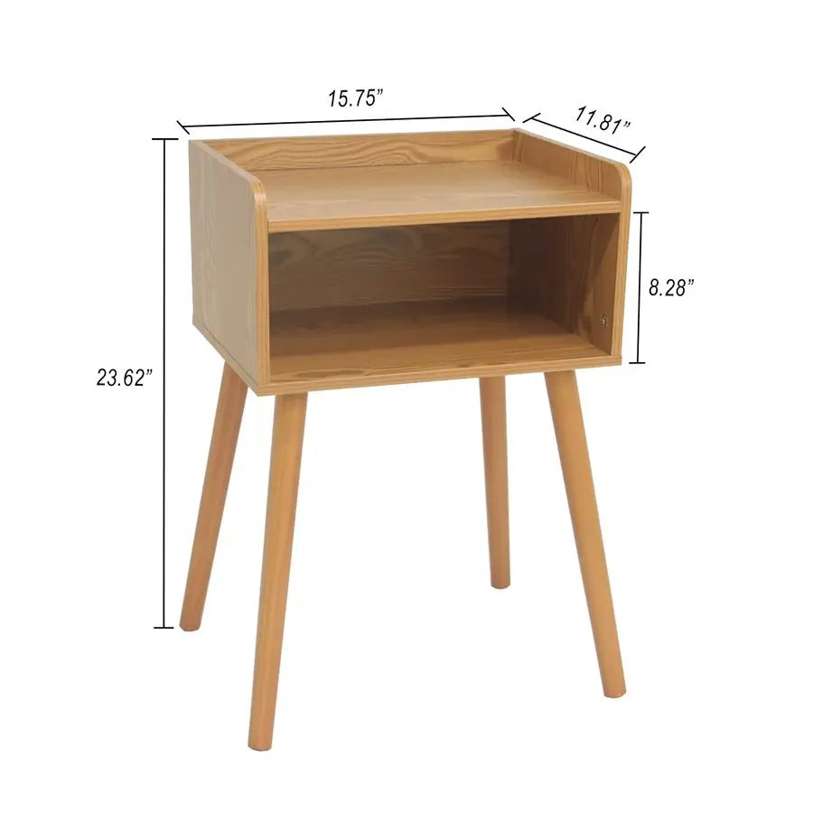 The Fontaine Walnut Nightstand