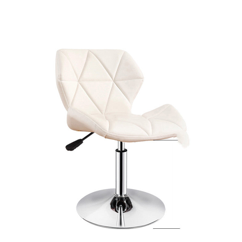 Meridian Collection | Minimalist Chrome-Detailed Chrome Swivel Chair - highlighting material texture and craftsmanship detail in a Mid-Century Modern living room setting.