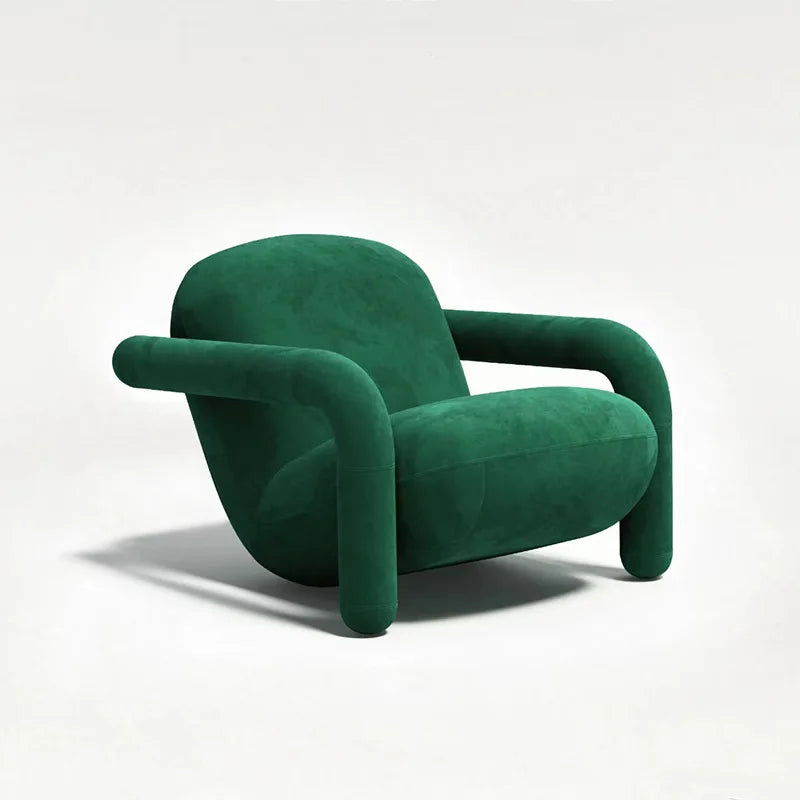 The Ellington Royal Blue Velvet Accent Chair