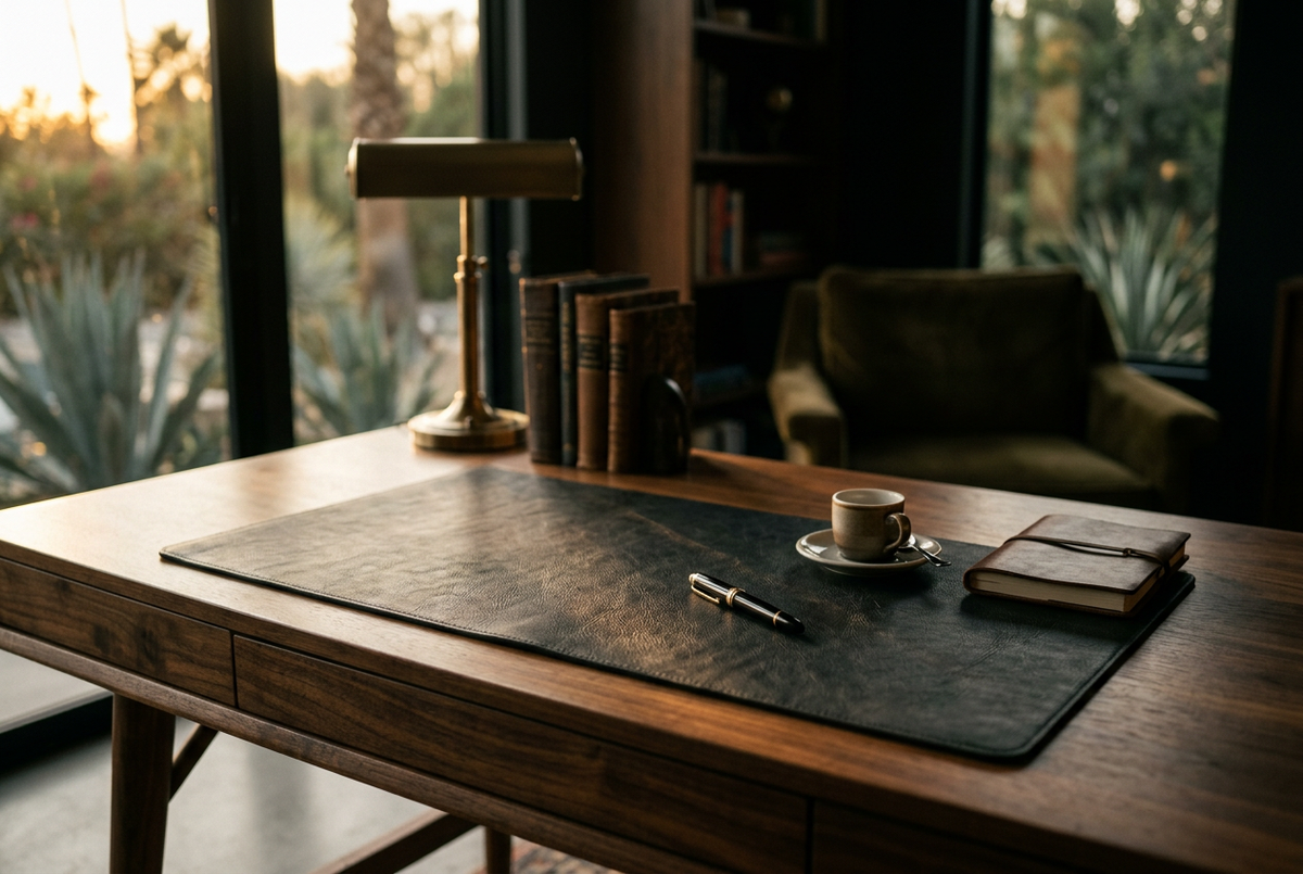 Executive Leather Desk Pad | Dacasso Boardroom