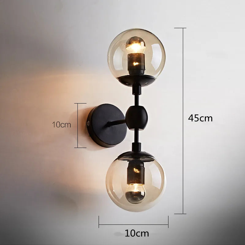 The Astoria Multi-Sphere Glass Chandelier