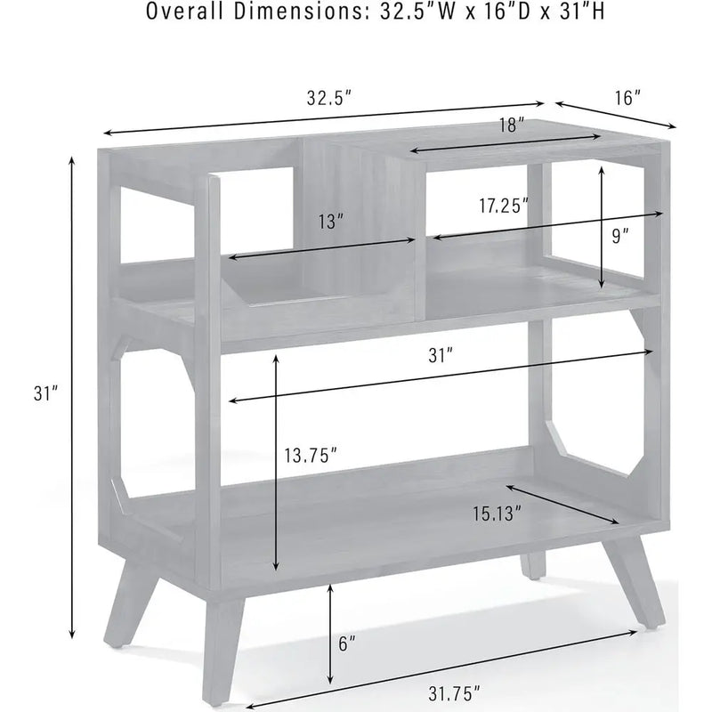 The Dresden Walnut Media Console