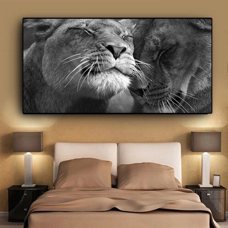 Elegant Mid-Century Modern High-Definition Spray Painting