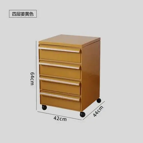 Dresden Collection | Cabinet Walnut Nightstand - featuring close-up joinery and artisanal finish quality in a Mid-Century Modern bedroom setting.