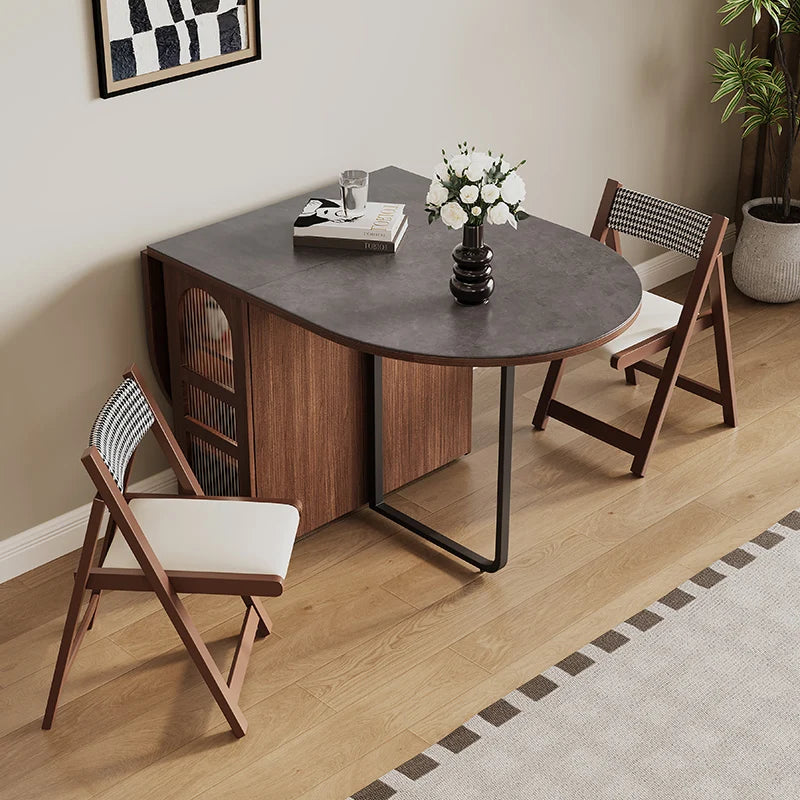 The Ellington Walnut Folding Table