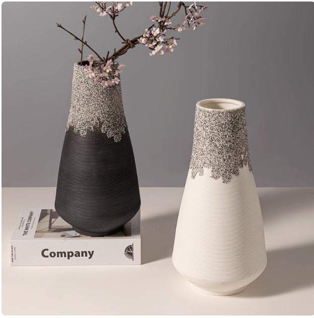 Elegant Contemporary Chinese Ceramic Vase Ornament