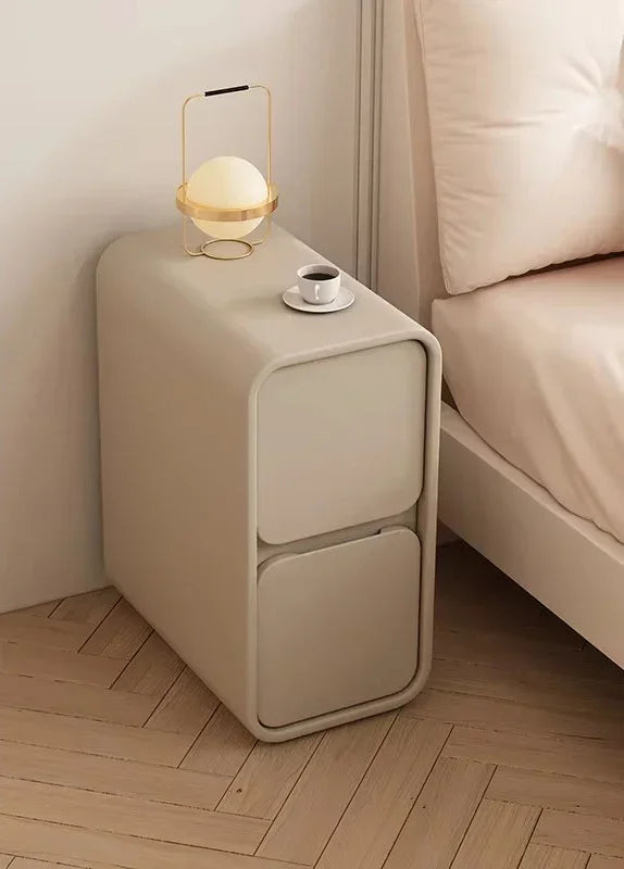 Belmont Collection | Atomic-Era Cabinet Walnut Nightstand - Curated Bedroom for the Modern Living Collection | Woodies ON Woodlawn