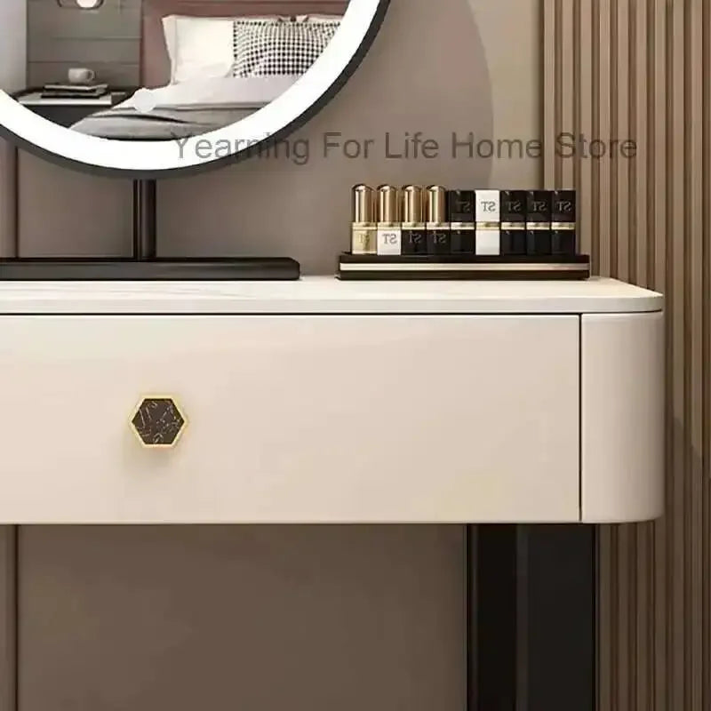 Fontaine Collection | Tapered-Leg Atomic-Era Walnut Console - presented at scale within a designed interior in a Mid-Century Modern entryway setting.